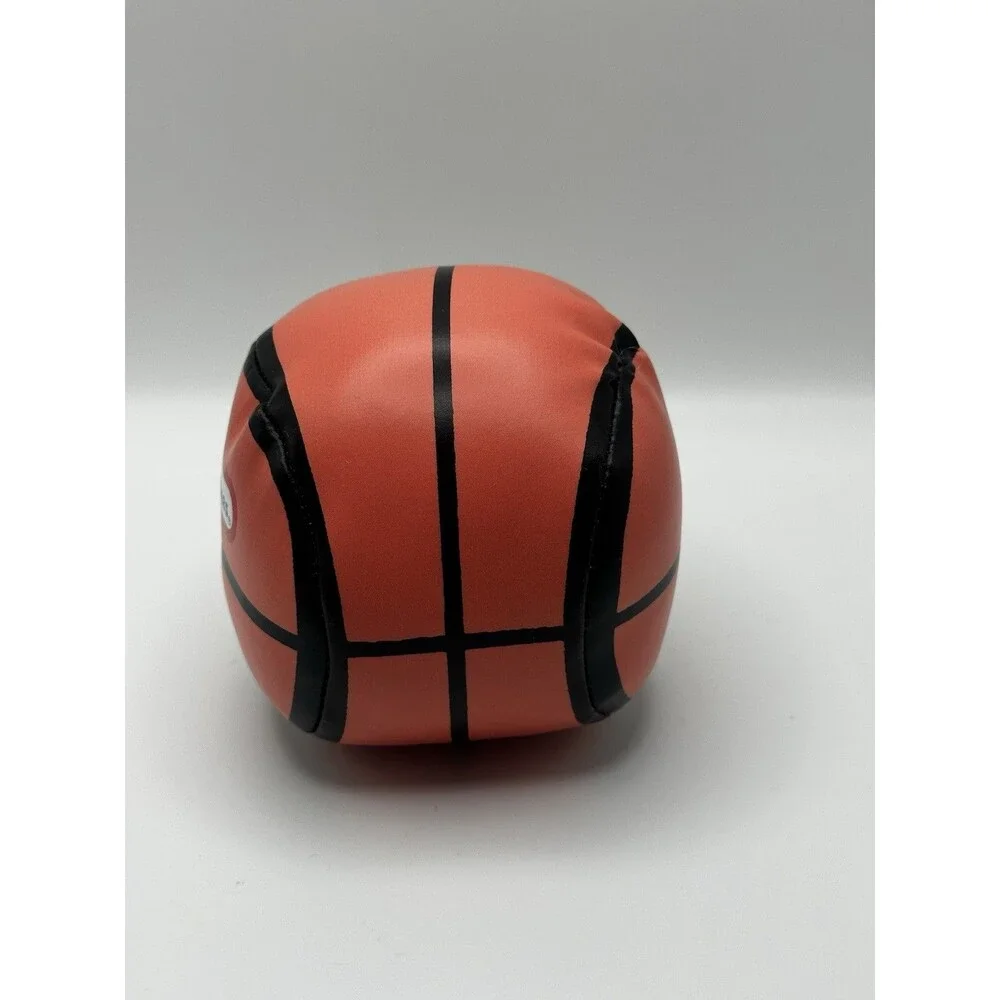 Little Tikes Soft Plush Basketball Toy Orange Black Stitched Vinyl Kids